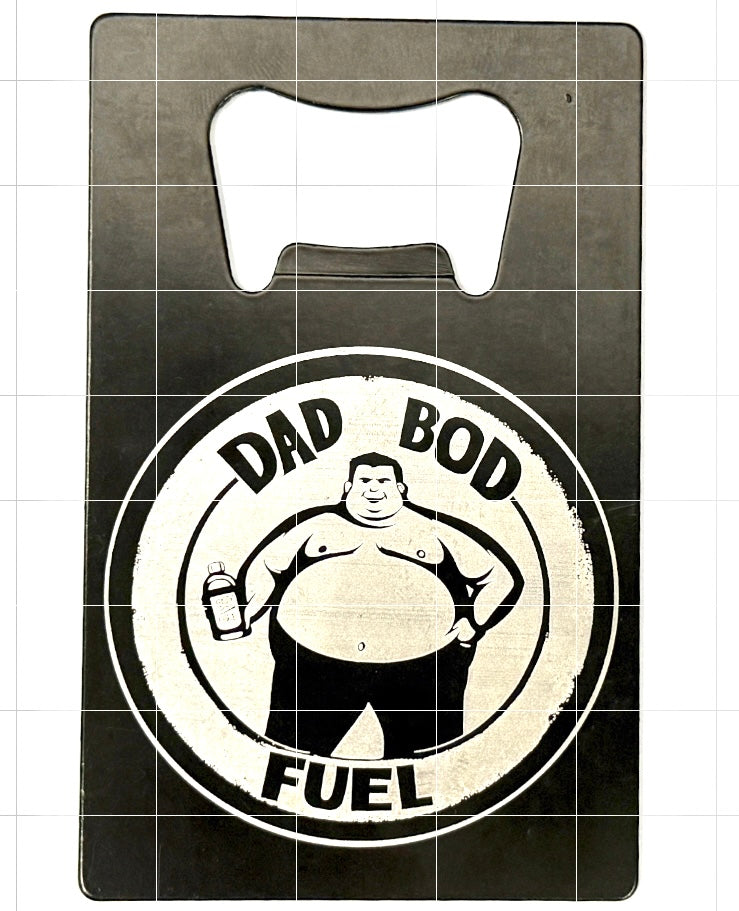 Dad bod bottle opener